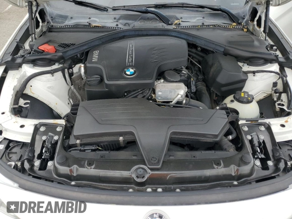 2015 BMW 4 Series 428i xDrive with VIN WBA4C9C59FD331372, listed as a Copart auction lot 58628665 with 81,245 mi miles and Salvage title. Bid and sale history available at DreamBid. Image 11.