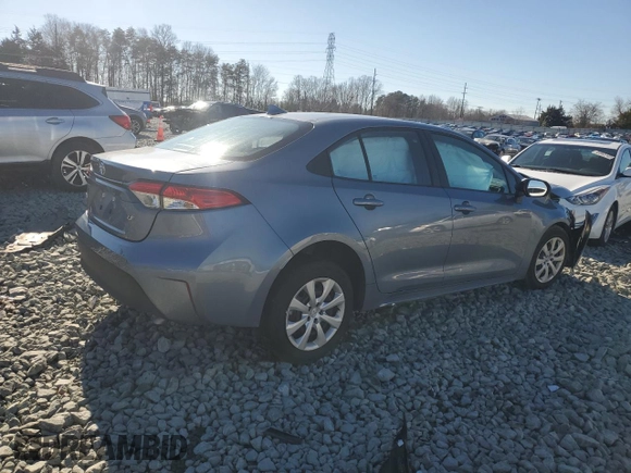 2024 Toyota Corolla LE with VIN 5YFB4MDEXRP152980, listed as a Copart auction lot 88431095 with 0 mi miles and Salvage Title. Bid and sale history available at carsss.com. Image 3.