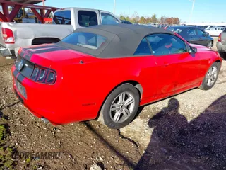 2014 Ford Mustang V6 with VIN 1ZVBP8EM7E5269411, listed as a IAAI auction lot 41067341 with 161,383 mi miles. Bid and sale history available at carsss.com. Image 4.