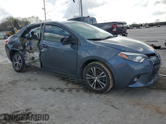 2016 Toyota Corolla L with VIN 5YFBURHE9GP407672, listed as a Copart auction lot 51806625 with 75,176 mi miles and Salvage Title. Bid and sale history available at DreamBid. Image 4.