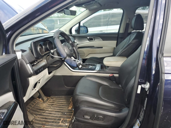 2023 Kia Carnival LX with VIN KNDNB4H31P6235052, listed as a Copart auction lot 65364314 with 29,959 mi miles and Salvage Title. Bid and sale history available at carsss.com. Image 7.