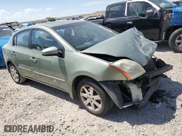 2008 Nissan Sentra S with VIN 3N1AB61E68L720416, listed as a Copart auction lot 60808885 with 167,556 mi miles and Salvage title. Bid and sale history available at DreamBid. Image 4.