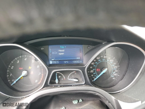 2012 Ford Focus SEL with VIN 1FAHP3M26CL135407, listed as a Copart auction lot 50430895 with 158,092 mi miles and Salvage Title. Bid and sale history available at carsss.com. Image 9.
