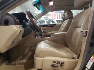 2007 Lexus LS 460 с VIN JTHBL46F075009165, выставлен на аукционе Copart как лот 56153045 с пробегом 222 580 миль миль и Списание • Salvage title. История ставок и продаж доступна на DreamBid. Изображение 7.