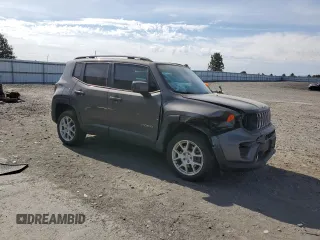 2020 Jeep Renegade Latitude z VIN ZACNJBBB8LPL33572, wystawiony jako Copart lot #60531795 z przebiegiem 78 528 mil mil oraz Szkoda całkowita • Salvage title. Historia ofert i sprzedaży dostępna na DreamBid. Obrazek 4.