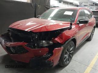 2025 Acura MDX w/A-Spec Package with VIN 5J8YE1H06SL004314, listed as a IAAI auction lot 41572313 with 5,980 mi miles. Bid and sale history available at carsss.com. Image 2.