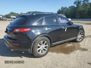 2008 Infiniti FX with VIN JNRAS08UX8X101412, listed as a Copart auction lot 71233134 with Not Provided miles and Salvage Title. Bid and sale history available at carsss.com. Image 3.