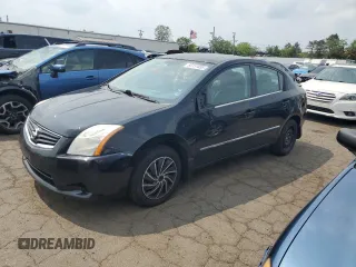 2012 Nissan Sentra S with VIN 3N1AB6AP8CL735557, listed as a Copart auction lot 60151655 with 167,128 mi miles and Salvage title. Bid and sale history available at DreamBid. Image 1.