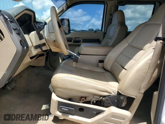 2008 Ford F-350 XL with VIN 1FTWW31R48ED01201, listed as a Copart auction lot 60635065 with 297,768 mi miles and Salvage title. Bid and sale history available at DreamBid. Image 7.