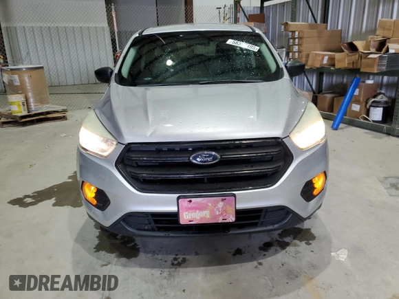 2017 Ford Escape S with VIN 1FMCU0F77HUA21014, listed as a Copart auction lot 58357195 with 46,722 mi miles and Salvage title. Bid and sale history available at DreamBid. Image 5.