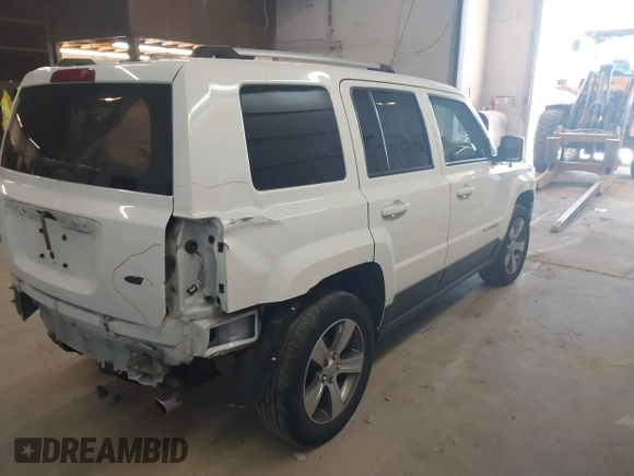 2017 Jeep Patriot High Altitude with VIN 1C4NJRFB4HD196240, listed as a IAAI auction lot 42604832 with 74,406 mi miles and . Bid and sale history available at DreamBid. Image 4.