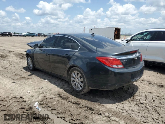 2012 Buick Regal with VIN 2G4GR5ER6C9193978, listed as a Copart auction lot 55847205 with 122,255 mi miles and Salvage title. Bid and sale history available at DreamBid. Image 2.
