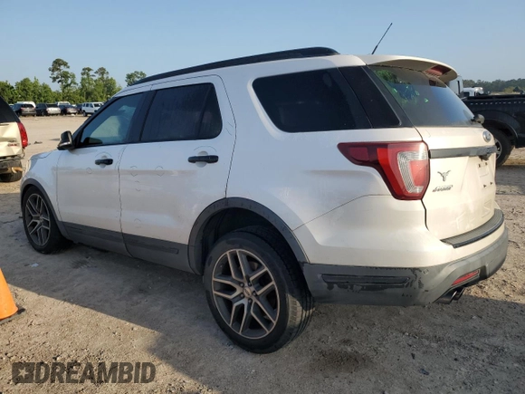 2018 Ford Explorer Sport с VIN 1FM5K8GT1JGC57008, выставлен на аукционе Copart как лот 56192175 с пробегом 120 328 миль миль и Списание • Salvage title. История ставок и продаж доступна на DreamBid. Изображение 2.