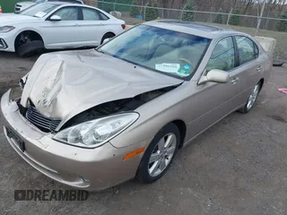 2005 Lexus ES 330 with VIN JTHBA30G255073920, listed as a IAAI auction lot 41886960 with 118,848 mi miles. Bid and sale history available at carsss.com. Image 2.
