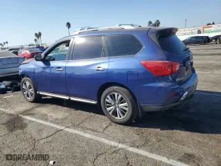 2020 Nissan Pathfinder S with VIN 5N1DR2AN3LC620840, listed as a Copart auction lot 73996624 with 34,309 mi miles and Clean Title. Bid and sale history available at carsss.com. Image 2.