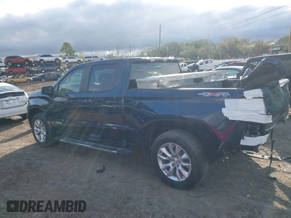 2023 Chevrolet Silverado 1500 Custom with VIN 1GCPDBEK9PZ119812, listed as a IAAI auction lot 41617315 with 37,297 mi miles and . Bid and sale history available at DreamBid. Image 14.