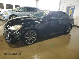 2007 Lexus IS 250 with VIN JTHCK262X72019423, listed as a Copart auction lot 59236025 with 181,301 mi miles and Salvage title. Bid and sale history available at DreamBid. Image 1.