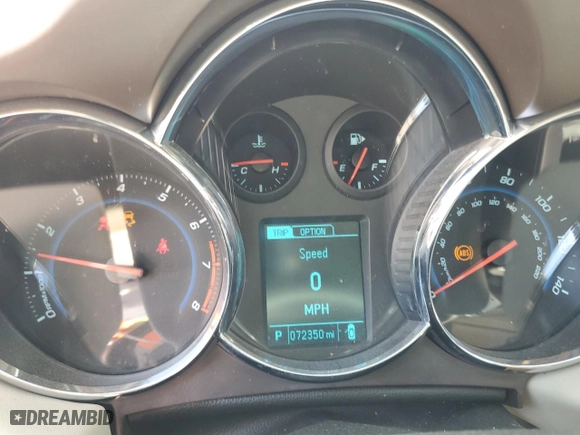 2014 Chevrolet Cruze 2LT with VIN 1G1PE5SB3E7428650, listed as a Copart auction lot 49713845 with 72,350 mi miles and Salvage Title. Bid and sale history available at carsss.com. Image 9.