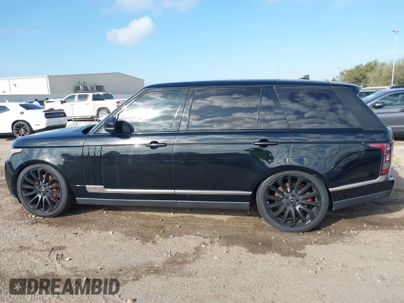 2016 Land Rover Range Rover Supercharged with VIN SALGS3EF0GA262914, listed as a IAAI auction lot 41741473 with 106,853 mi miles. Bid and sale history available at carsss.com. Image 15.