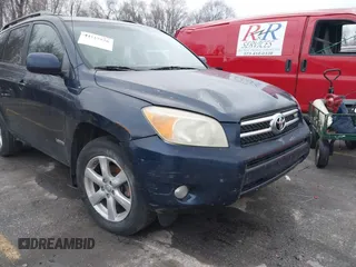 2007 Toyota RAV4 Limited with VIN JTMZK34V075013451, listed as a IAAI auction lot 41227526 with 228,784 mi miles. Bid and sale history available at carsss.com. Image 6.