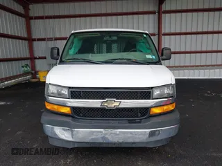 2018 Chevrolet Express Cargo Van with VIN 1GCWGAFG8J1905193, listed as a IAAI auction lot 41726804 with 83,690 mi miles. Bid and sale history available at carsss.com. Image 12.