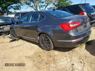 2015 Kia Cadenza Premium z VIN KNALN4D79F5183307, wystawiony jako Copart lot #53331775 z przebiegiem Nie podano mil oraz Szkoda całkowita • Salvage title. Historia ofert i sprzedaży dostępna na DreamBid. Obrazek 2.