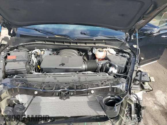 2024 Cadillac Escalade 4WD Premium Luxury with VIN 1GYS4BKL1RR181502, listed as a Copart auction lot 77155704 with 6,588 mi miles and Salvage title. Bid and sale history available at DreamBid. Image 12.
