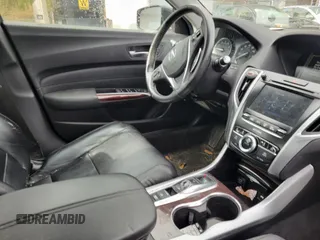 2015 Acura TLX V6 Tech with VIN 19UUB3F56FA007829, listed as a IAAI auction lot 41746939 with 158,244 mi miles. Bid and sale history available at carsss.com. Image 5.