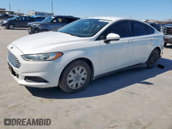 2013 Ford Fusion S with VIN 3FA6P0G72DR286471, listed as a Copart auction lot 48069165 with 263,228 mi miles and Clean Title. Bid and sale history available at carsss.com. Image 1.