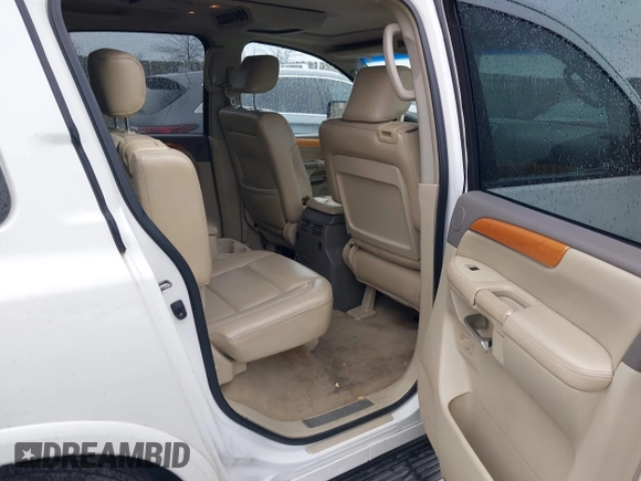 2008 Infiniti QX56 z VIN 5N3AA08C48N911000, wystawiony jako IAAI lot #41875186 z przebiegiem 295 813 mil mil oraz . Historia ofert i sprzedaży dostępna na DreamBid. Obrazek 8.