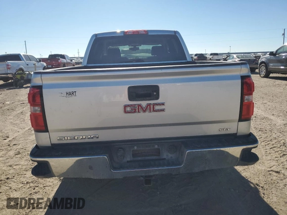 2015 GMC Sierra 1500 SLT with VIN 3GTU2VEC5FG246591, listed as a Copart auction lot 82916374 with 93,624 mi miles and Salvage Title. Bid and sale history available at DreamBid. Image 6.