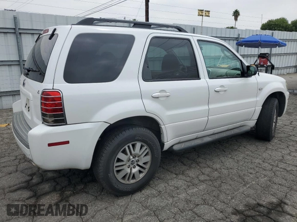 2005 Mercury Mariner Luxury z VIN 4M2YU56155DJ08841, wystawiony jako Copart lot #59441505 z przebiegiem 186 217 mil mil oraz Czysty tytuł • Clean title. Historia ofert i sprzedaży dostępna na DreamBid. Obrazek 3.