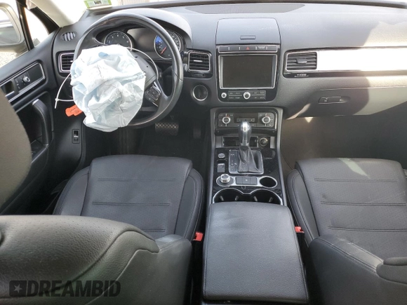 2015 Volkswagen Touareg Sport with VIN WVGEF9BP2FD002767, listed as a Copart auction lot 78127854 with Not provided miles and Salvage title. Bid and sale history available at DreamBid. Image 8.