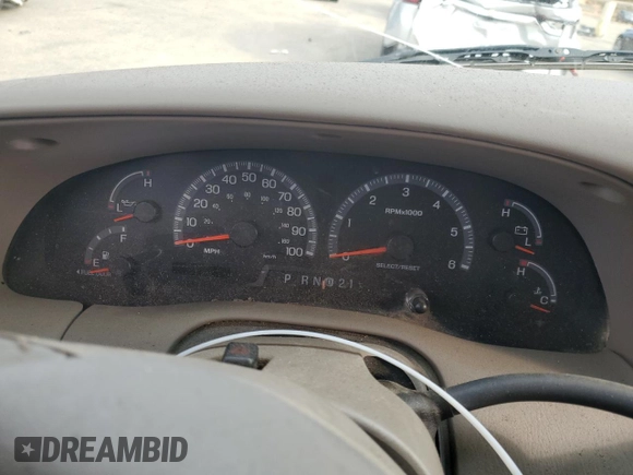 2001 Ford F-150 XL with VIN 1FTRX17L21NA52159, listed as a Copart auction lot 86756384 with Not provided miles and Salvage title. Bid and sale history available at DreamBid. Image 9.