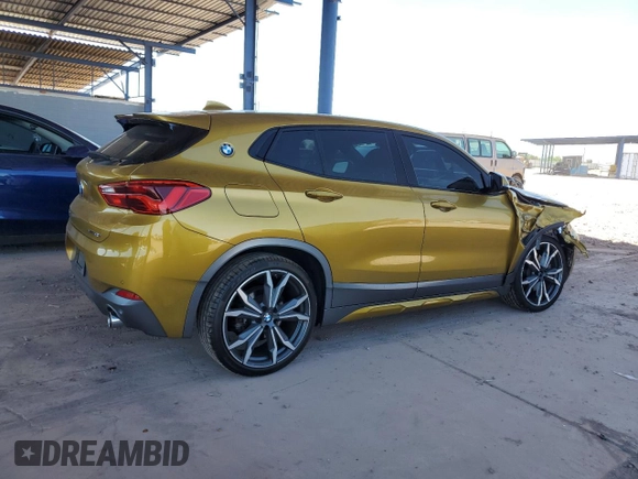 2018 BMW X2 sDrive28i with VIN WBXYJ3C39JEJ91397, listed as a Copart auction lot 62168425 with 72,594 mi miles and Salvage title. Bid and sale history available at DreamBid. Image 3.