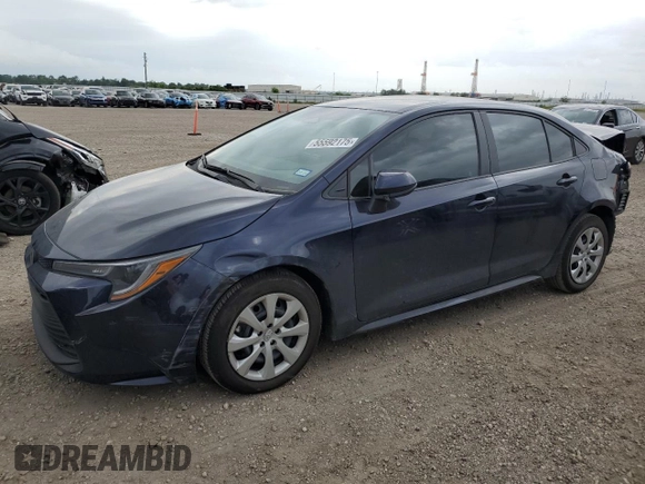 2024 Toyota Corolla LE с VIN 5YFB4MDE6RP163331, выставлен на аукционе Copart как лот 55592175 с пробегом 7 961 миль миль и Списание • Salvage title. История ставок и продаж доступна на DreamBid. Изображение 1.