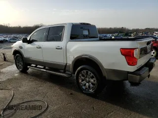 2017 Nissan Titan SV z VIN 1N6AA1E53HN537209, wystawiony jako Copart lot #82431934 z przebiegiem 119 148 mil mil oraz Szkoda całkowita • Salvage title. Historia ofert i sprzedaży dostępna na DreamBid. Obrazek 2.