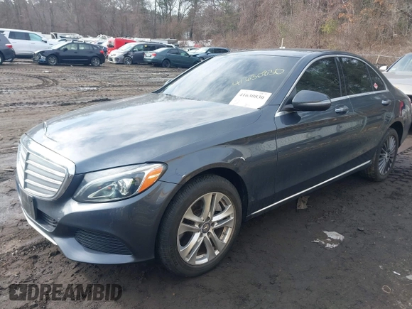 2016 Mercedes-Benz C 300 Luxury with VIN 55SWF4KB9GU108299, listed as a IAAI auction lot 41630830 with 89,484 mi miles and . Bid and sale history available at carsss.com. Image 2.