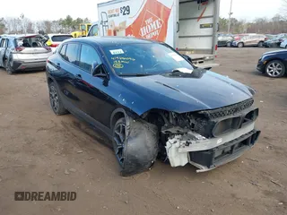 2018 BMW X2 xDrive28i z VIN WBXYJ5C32JEF81708, wystawiony jako IAAI lot #41966096 z przebiegiem 110 641 mil mil oraz . Historia ofert i sprzedaży dostępna na DreamBid. Obrazek 1.