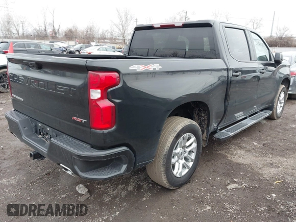 2023 Chevrolet Silverado 1500 RST with VIN 1GCUDEEL1PZ168810, listed as a IAAI auction lot 41458921 with 20,877 mi miles and . Bid and sale history available at DreamBid. Image 4.