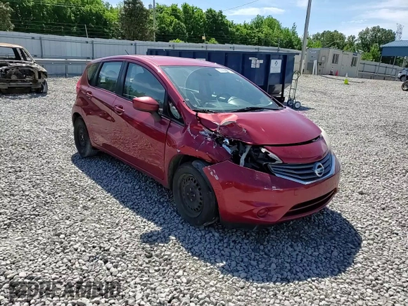 2015 Nissan Note S with VIN 3N1CE2CPXFL407731, listed as a Copart auction lot 55951245 with 133,284 mi miles and Salvage title. Bid and sale history available at DreamBid. Image 13.