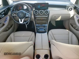 2021 Mercedes-Benz GLC 300 with VIN W1N0G8DB8MF940662, listed as a Copart auction lot 58817955 with 48,925 mi miles and Salvage title. Bid and sale history available at DreamBid. Image 8.