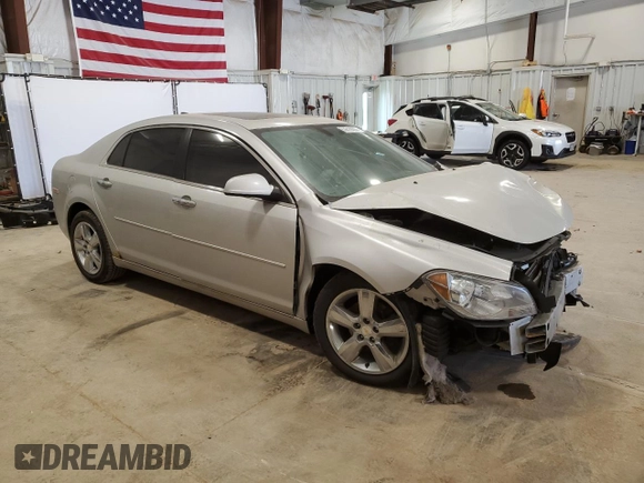 2012 Chevrolet Malibu 2LT with VIN 1G1ZD5E05CF113261, listed as a Copart auction lot 53618835 with 162,315 mi miles and Non Repairable. Bid and sale history available at DreamBid. Image 4.