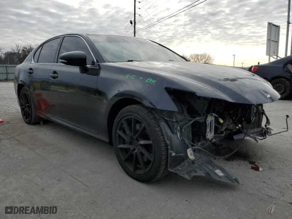 2014 Lexus GS 350 with VIN JTHCE1BL3E5024099, listed as a Copart auction lot 45456805 with 187,332 mi miles and Clean Title. Bid and sale history available at carsss.com. Image 4.
