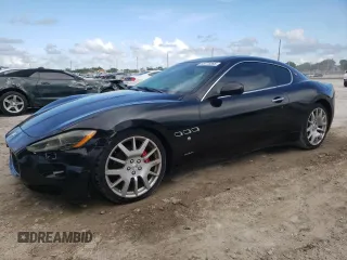 2008 Maserati GranTurismo with VIN ZAMGJ45A180039451, listed as a Copart auction lot 63773385 with 52,803 mi miles and Salvage title. Bid and sale history available at DreamBid. Image 1.