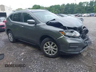 2017 Nissan Rogue SV with VIN KNMAT2MV1HP520515, listed as a IAAI auction lot 42693816 with 154,286 mi miles and . Bid and sale history available at DreamBid. Image 1.