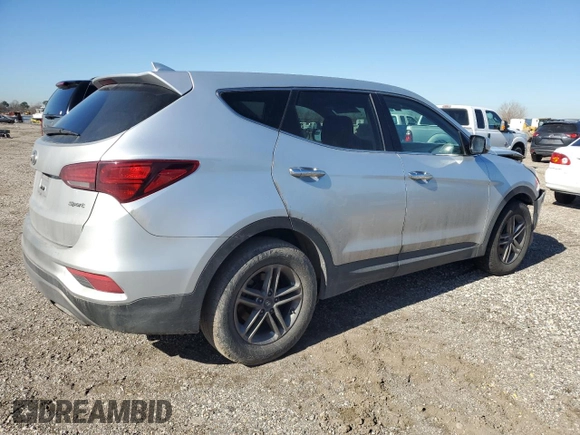 2017 Hyundai Santa Fe 2.4L with VIN 5XYZT3LB3HG492946, listed as a Copart auction lot 43268505 with 164,630 mi miles and Salvage title. Bid and sale history available at DreamBid. Image 3.
