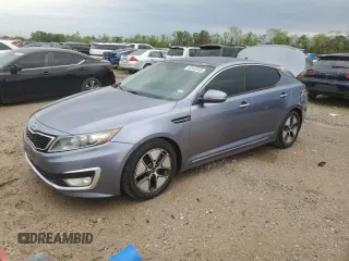 2012 Kia Optima Hybrid with VIN KNAGM4AD5C5009471, listed as a Copart auction lot 50542505 with 146,624 mi miles and Salvage Title. Bid and sale history available at carsss.com. Image 1.