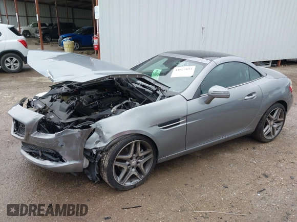 2014 Mercedes-Benz SLK 250 with VIN WDDPK4HA6EF084283, listed as a IAAI auction lot 41927893 with 32,143 mi miles and . Bid and sale history available at DreamBid. Image 17.