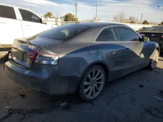 2013 Audi A5 Premium Plus with VIN WAURFAFRXDA080843, listed as a Copart auction lot 84456884 with 118,900 mi miles and Salvage title. Bid and sale history available at DreamBid. Image 3.
